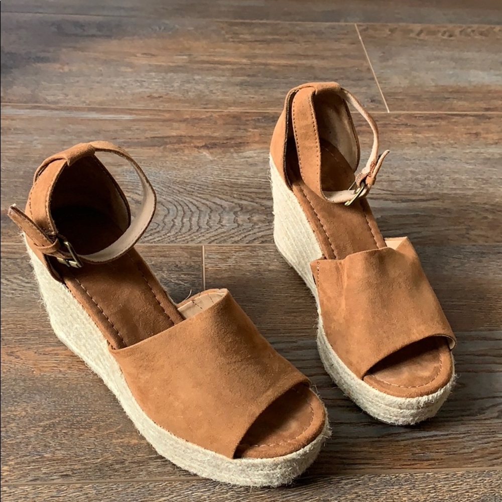Camel Colored Wedges